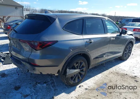 2026 Acura Mdx A-Spec z USA, uszkodzony, nr VIN 5J8YE1H0XTL002518